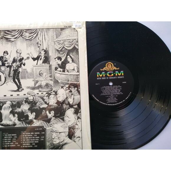 Both Sides Of Herman's Hermits Vinyl LP Record 1966 For Love Bus Stop Pop Rock - Picture 6 of 9